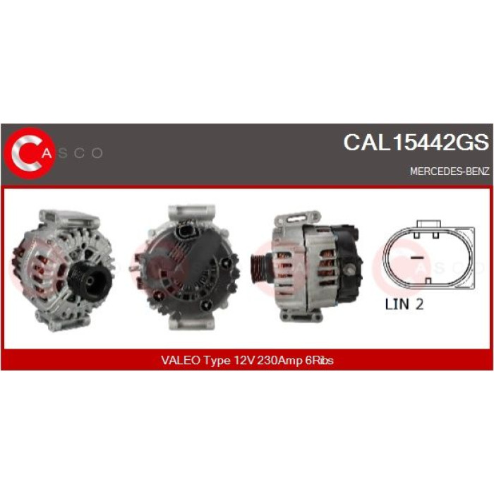 CASCO Generator CAL15442GS CASCO Generator CAL15442GS