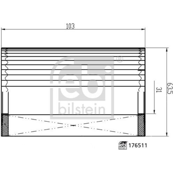febi Ölfilter 176511