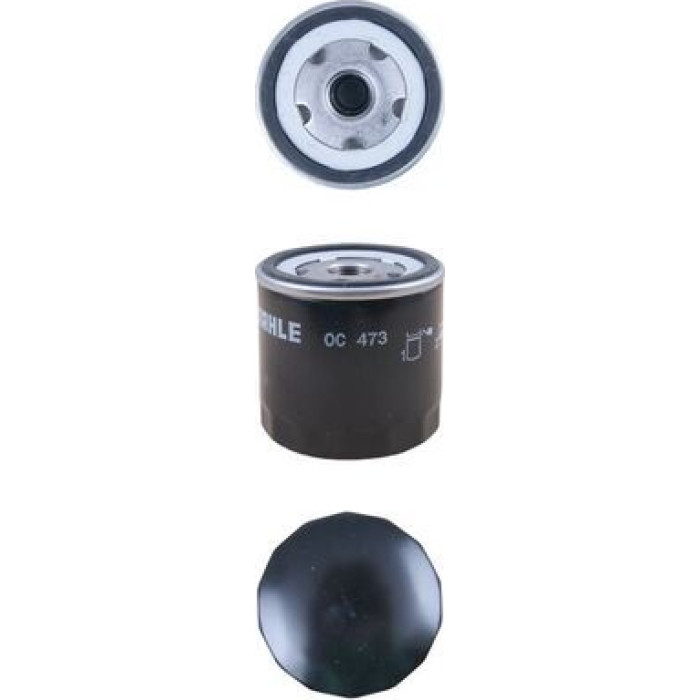 OC 473 MAHLE Ölfilter OC 473, Anschraubfilter, Höhe 79 mm – u. a. für Seat 133 (133A), Panda (141A), Fiat Croma (154_) – OE Nummer 0000004434794 - l OC 473 MAHLE Ölfilter OC 473, Anschraubfilter, Höhe 79 mm – u. a. für Seat 133 (133A), Panda (141A), Fiat Croma (154_) – OE Nummer 0000004434794 - l