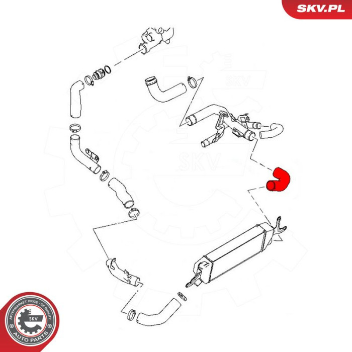 54SKV140 ESEN SKV Ladeluftschlauch 54SKV140 54SKV140 ESEN SKV Ladeluftschlauch 54SKV140