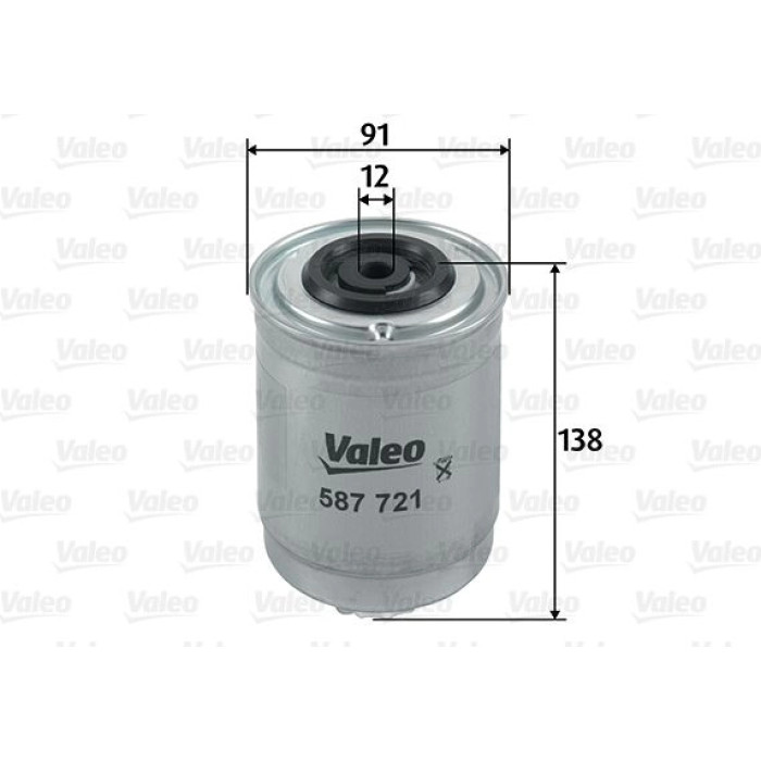 Valeo Kraftstofffilter 587721 Valeo Kraftstofffilter 587721