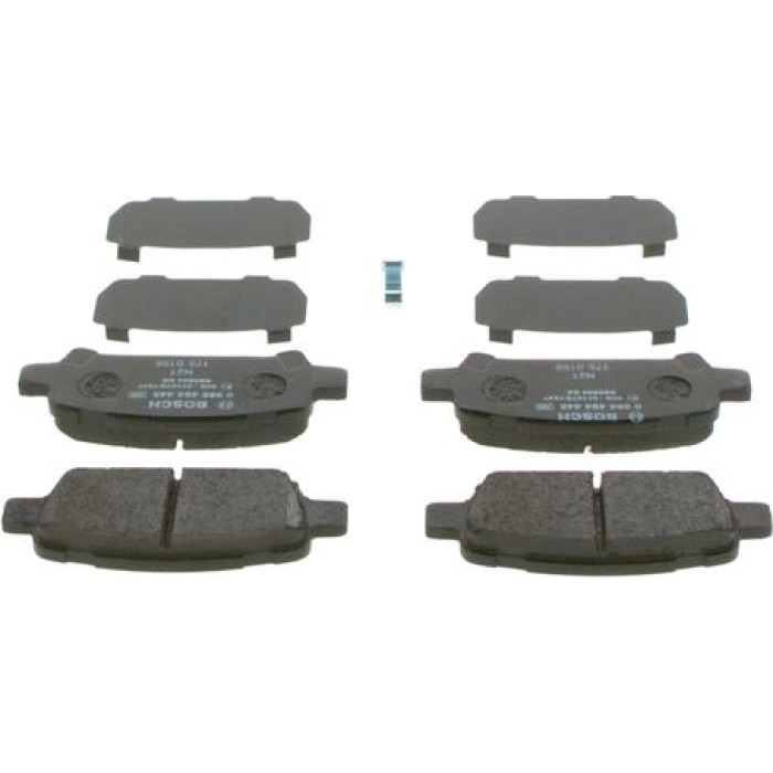 0 986 494 445 Bosch Bremsbelagsatz 0 986 494 445 0 986 494 445 Bosch Bremsbelagsatz 0 986 494 445