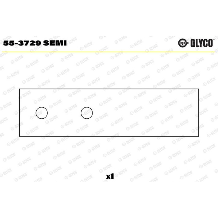 GLYCO Lagerbuchse, Pleuel 55-3729 SEMI GLYCO Lagerbuchse, Pleuel 55-3729 SEMI