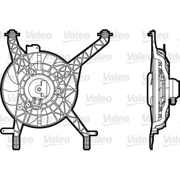 Valeo Elektromotor 696345 Valeo Elektromotor 696345