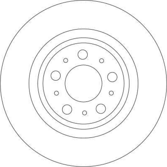 TRW Bremsscheibe Volvo Xc90 DF4338 TRW Bremsscheibe Volvo Xc90 DF4338