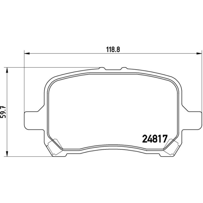 BREMBO Bremsklötze VA P 10 014 BREMBO Bremsklötze VA P 10 014