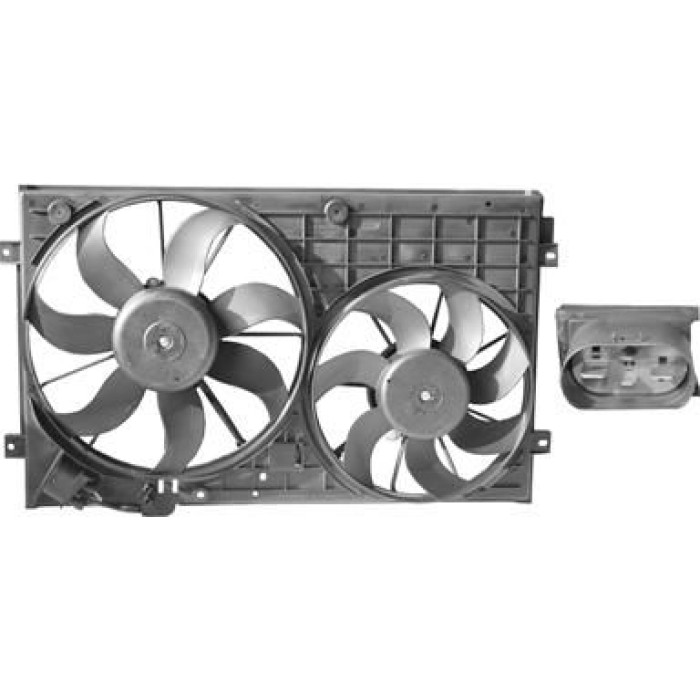 Van Wezel Kühlerlüfter 5894748
