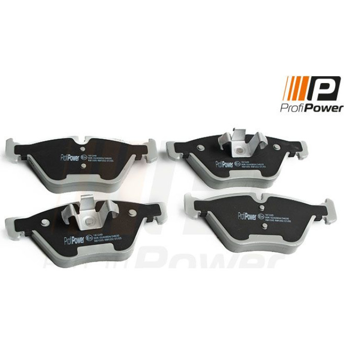 Profipower Bremsbelagsatz 1B1249 Profipower Bremsbelagsatz 1B1249