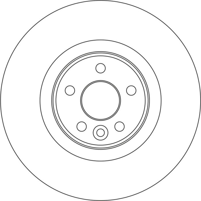 TRW Bremsscheibe Volvo S70/S90/V70/V90 336X28 DF4851S TRW Bremsscheibe Volvo S70/S90/V70/V90 336X28 DF4851S