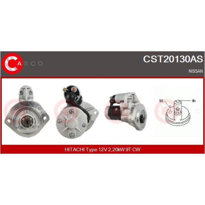 CASCO Anlasser CST20130AS CASCO Anlasser CST20130AS