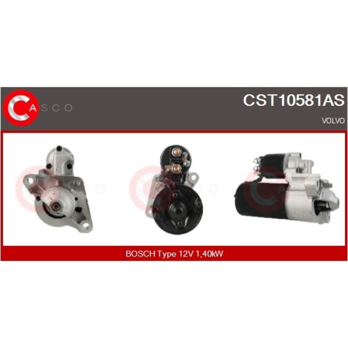 CASCO Anlasser CST10581AS CASCO Anlasser CST10581AS