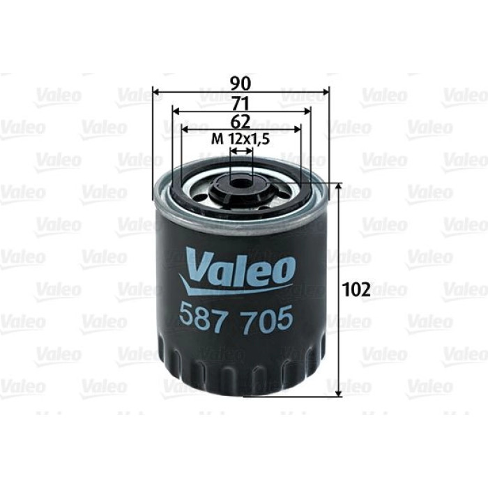 Valeo Kraftstofffilter 587705 Valeo Kraftstofffilter 587705