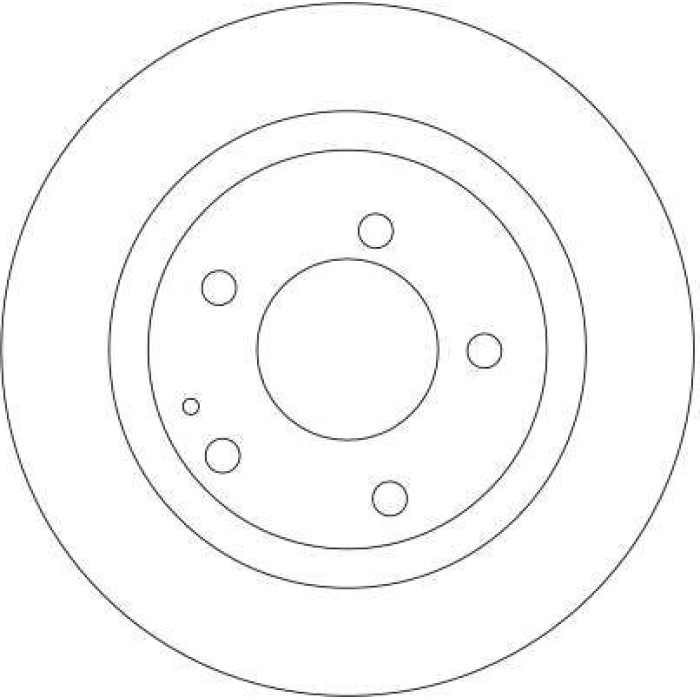 TRW Bremsscheibe Mercedes-Benz W168 A-Klasse DF4322 TRW Bremsscheibe Mercedes-Benz W168 A-Klasse DF4322