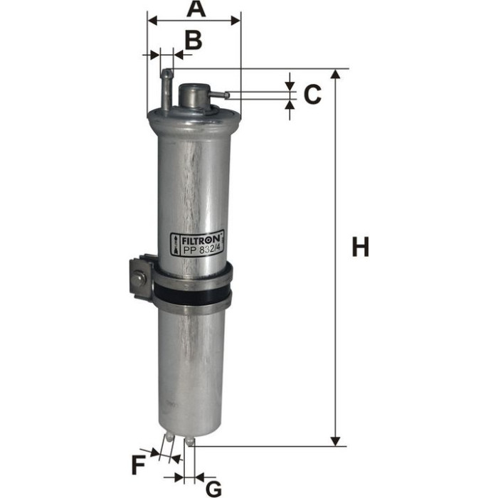 Filtron Kraftstofffilter PP 832/4 Filtron Kraftstofffilter PP 832/4