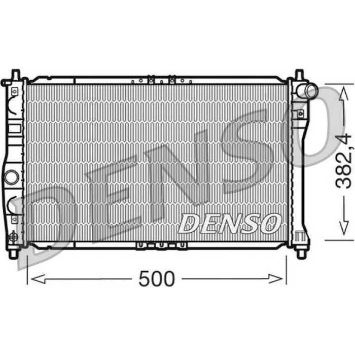 Denso Motorkühler DRM08001 Denso Motorkühler DRM08001