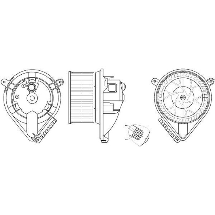 MAHLE Innenraumgebläse AB 272 000S MAHLE Innenraumgebläse AB 272 000S