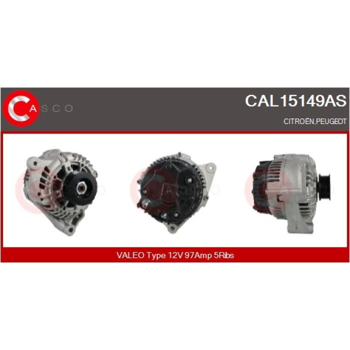 CASCO Generator CAL15149AS CASCO Generator CAL15149AS