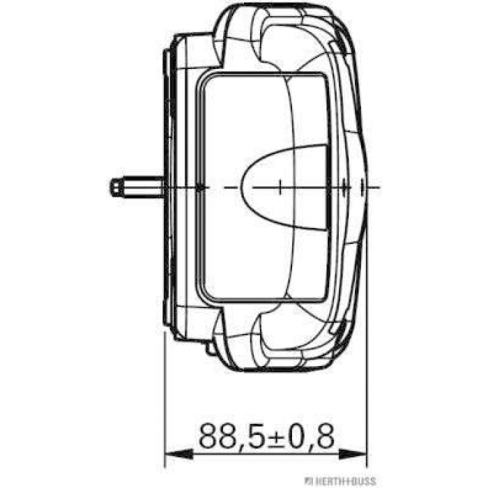 Herth+Buss Elparts Rücklicht 83830067 Herth+Buss Elparts Rücklicht 83830067