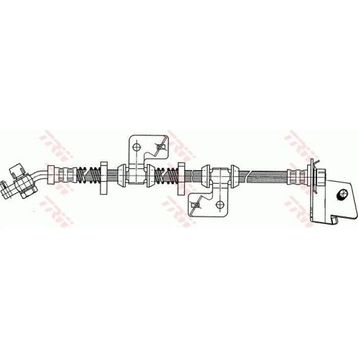 TRW Bremsschlauch PHD634 TRW Bremsschlauch PHD634