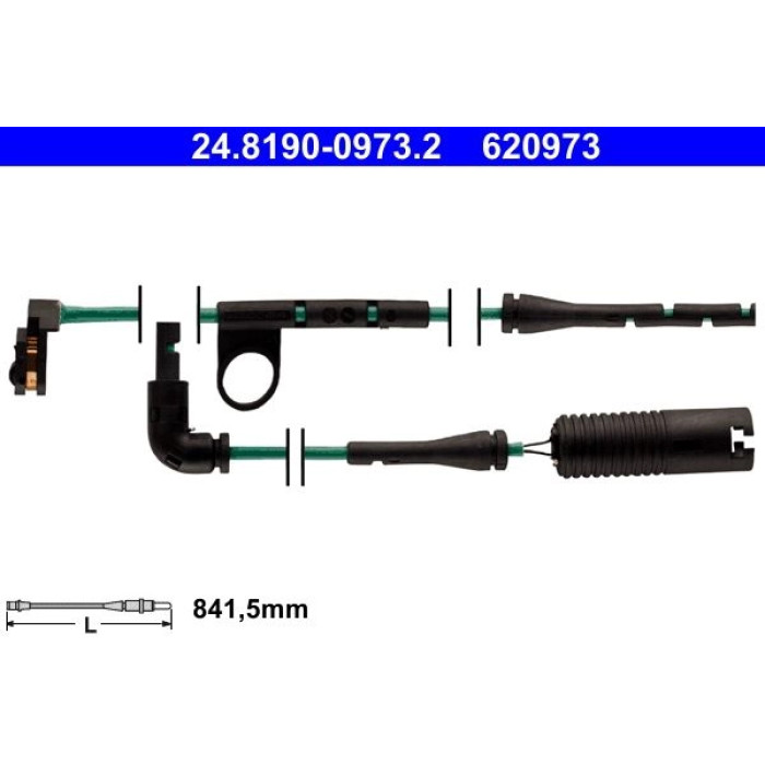ATE Bremsbelagverschleißsensor 24.8190-0973.2 ATE Bremsbelagverschleißsensor 24.8190-0973.2