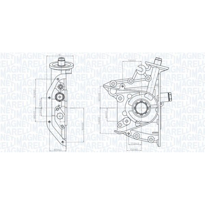 Magneti Marelli Ölpumpe 351516000113 Magneti Marelli Ölpumpe 351516000113
