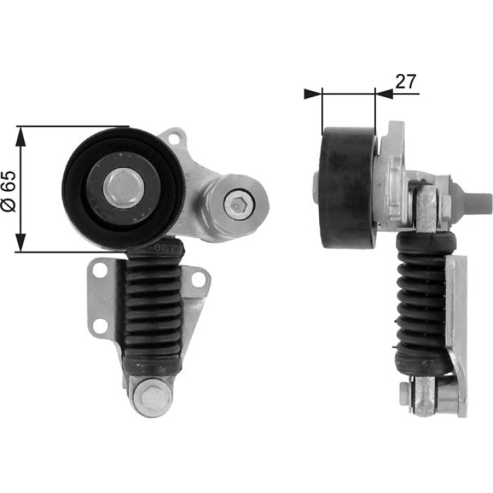 Gates Spannrolle T38399