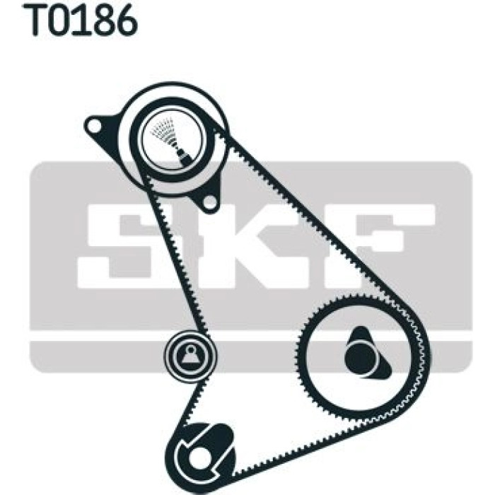 SKF Zahnriemensatz VKMA 04305 SKF Zahnriemensatz VKMA 04305