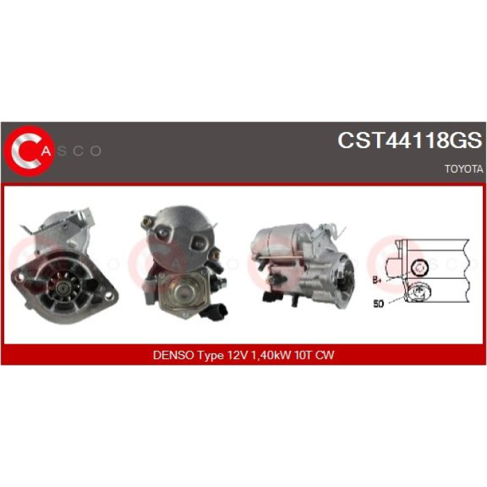 CASCO Anlasser CST44118GS CASCO Anlasser CST44118GS