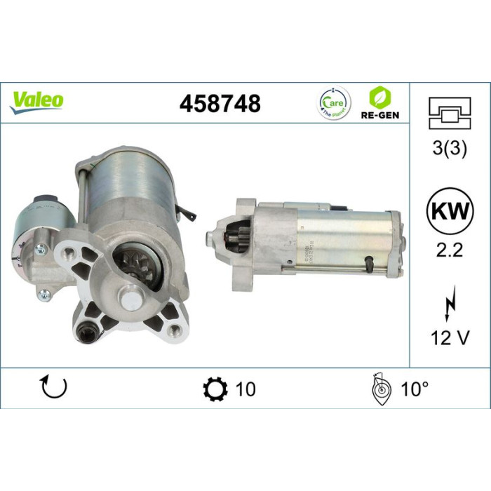 Valeo Anlasser 458748
