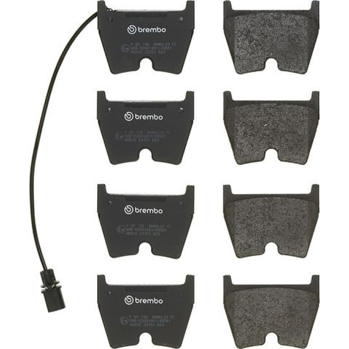 BREMBO Bremsklötze VA P 85 138 BREMBO Bremsklötze VA P 85 138
