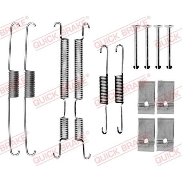 Quick Brake Zubehörsatz für Trommelbremsbacken 105-0035 Quick Brake Zubehörsatz für Trommelbremsbacken 105-0035