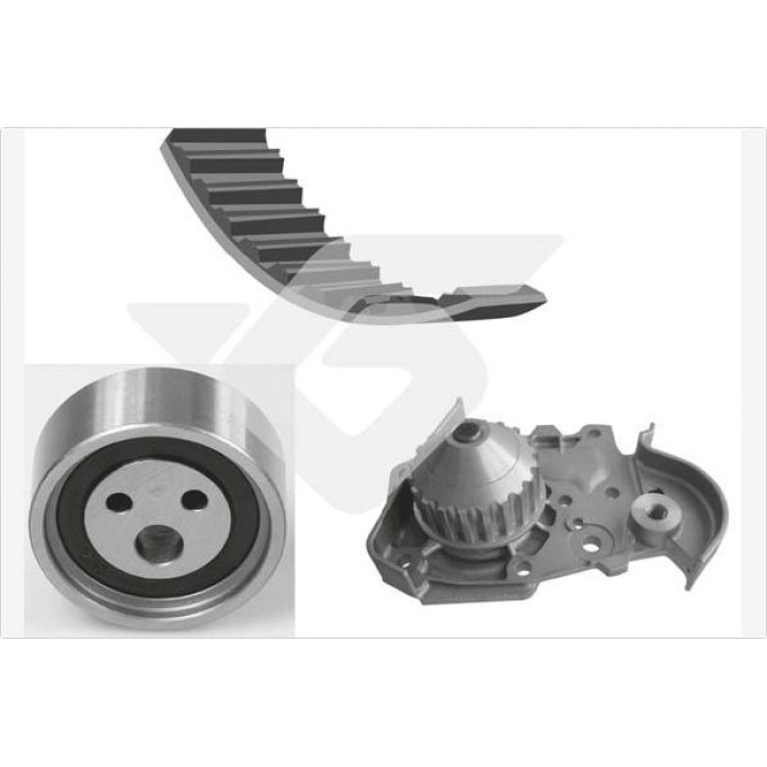 HUTCHINSON Zahnriemensatz mit Wasserpumpe KH 127WP29 HUTCHINSON Zahnriemensatz mit Wasserpumpe KH 127WP29