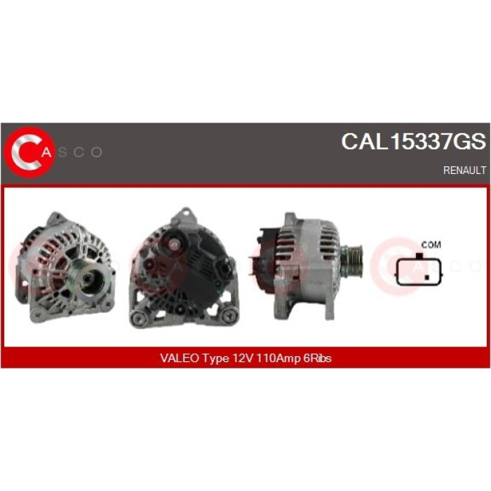 CASCO Generator CAL15337GS CASCO Generator CAL15337GS
