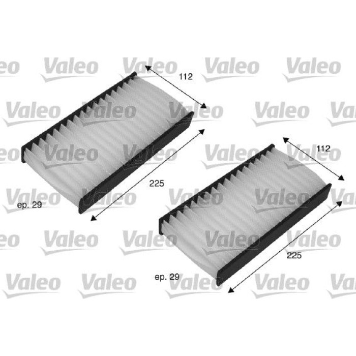 698735 Valeo Innenraumfilter 698735