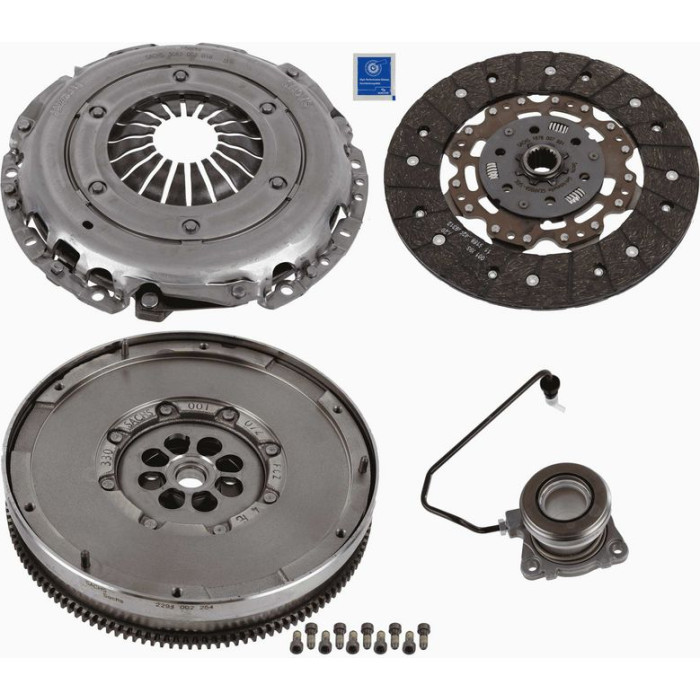 Sachs Kupplungssatz 2290 601 192 – XTend, mit Zweimassenschwungrad und Zentralausrücker (CSC) Sachs Kupplungssatz 2290 601 192 – XTend, mit Zweimassenschwungrad und Zentralausrücker (CSC)