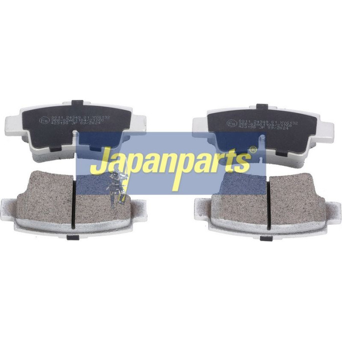 Japanparts Bremsbeläge PP-0011AF Japanparts Bremsbeläge PP-0011AF