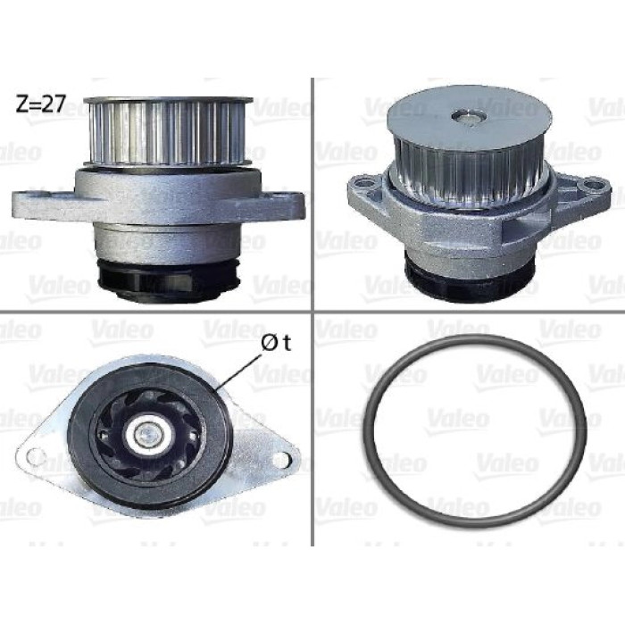 506578 Valeo Wasserpumpe / Kühlmittelpumpe 506578 506578 Valeo Wasserpumpe / Kühlmittelpumpe 506578