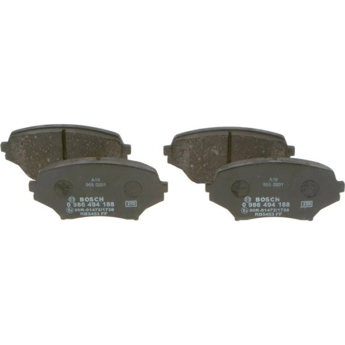 Bosch Bremsbelagsatz 0 986 494 188 Bosch Bremsbelagsatz 0 986 494 188