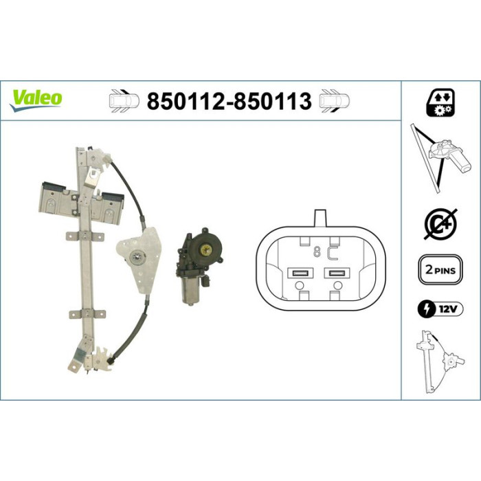 VALEO 850113 Fensterheber VALEO 850113 Fensterheber