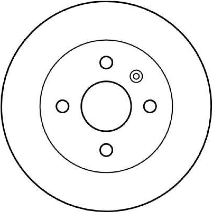 TRW Bremsscheibe Opel Corsa C DF4200 TRW Bremsscheibe Opel Corsa C DF4200