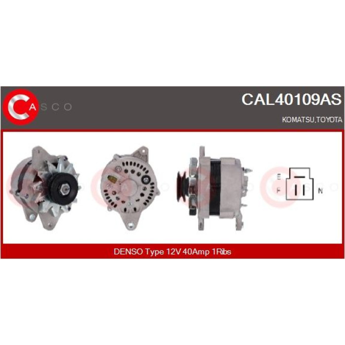 CASCO Generator CAL40109AS CASCO Generator CAL40109AS
