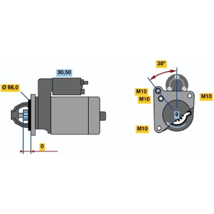 Bosch Starter 0 986 010 310 Bosch Starter 0 986 010 310