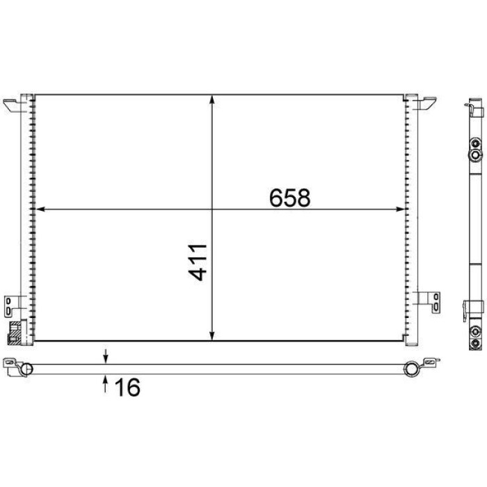 MAHLE Kondensator, Klimaanlage AC 295 000S