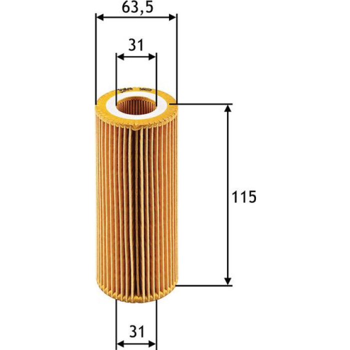 Valeo Ölfilter 586511 Valeo Ölfilter 586511