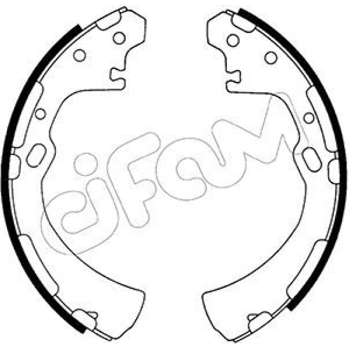 CIFAM Bremsbackensatz 153-279 CIFAM Bremsbackensatz 153-279