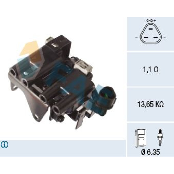 FAE Zündspule 80407 FAE Zündspule 80407