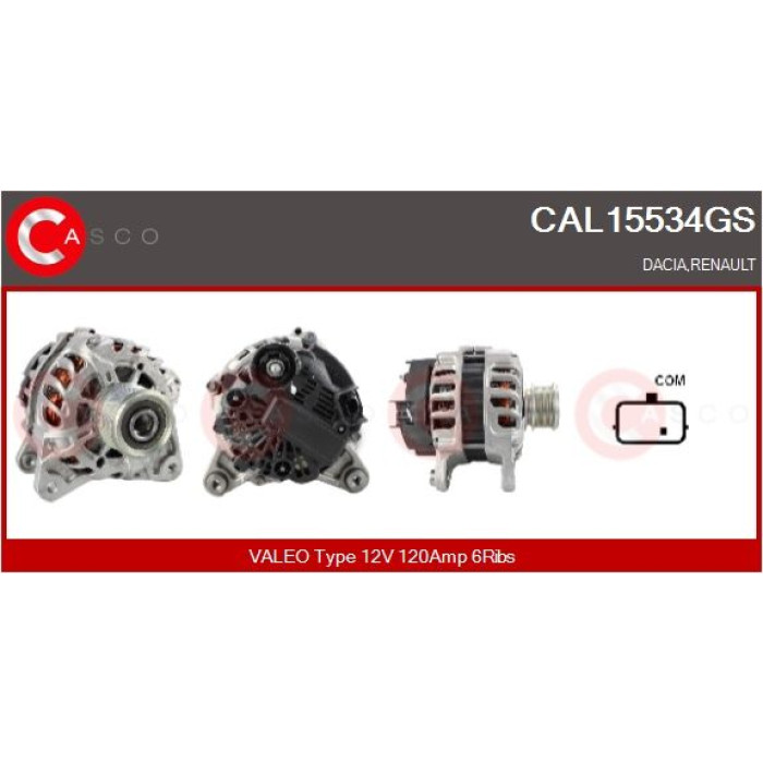 CASCO Generator CAL15534GS CASCO Generator CAL15534GS
