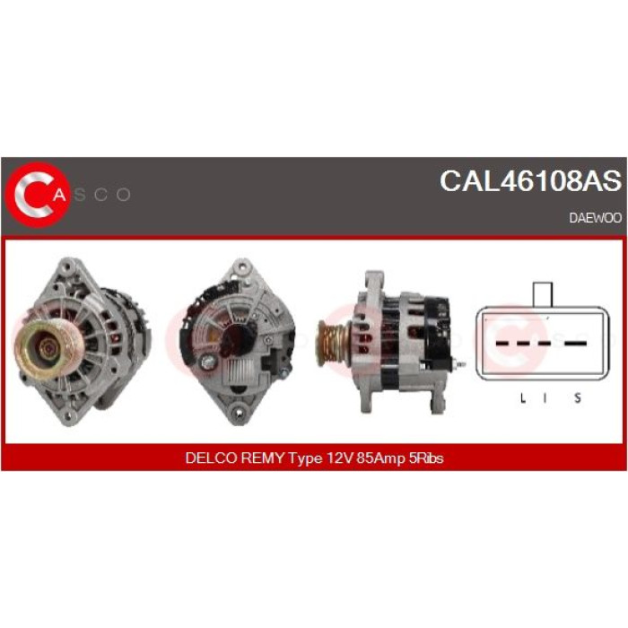 CASCO Generator CAL46108AS CASCO Generator CAL46108AS