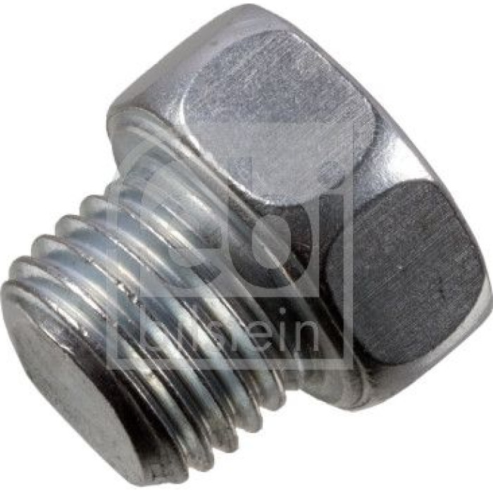 febi bilstein 180282 Ölablassschraube ohne Dichtring M14 x 1,5 – Gesamtlänge 18 mm, Länge unter Kopf 10 mm, Gewindelänge 10 mm, Außensechskant, SW 19 mm, Stahl, OE 1 509 622 / 6M34-6730-AA febi bilstein 180282 Ölablassschraube ohne Dichtring M14 x 1,5 – Gesamtlänge 18 mm, Länge unter Kopf 10 mm, Gewindelänge 10 mm, Außensechskant, SW 19 mm, Stahl, OE 1 509 622 / 6M34-6730-AA