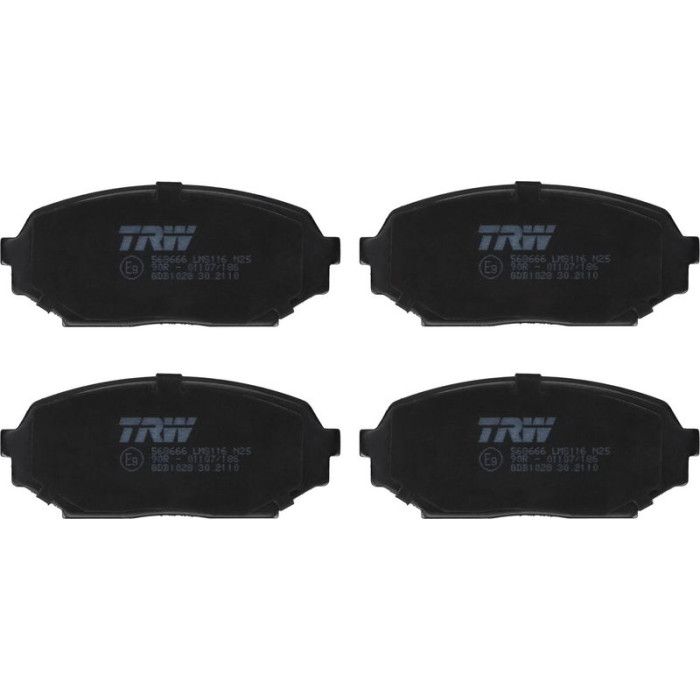 TRW Bremsbeläge Vorderachse GDB1028 TRW Bremsbeläge Vorderachse GDB1028